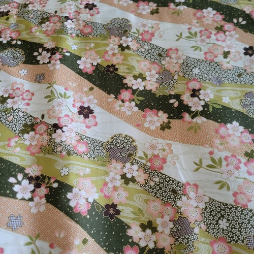 Olive white pink sakura - white,,