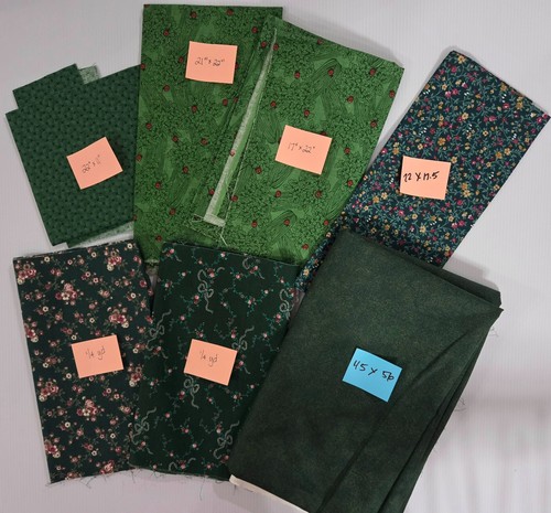 Green floral and patterned - floral,