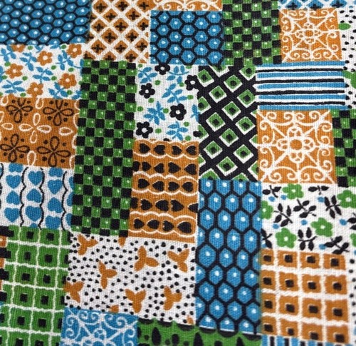 Vintage patchwork pattern - vintage,