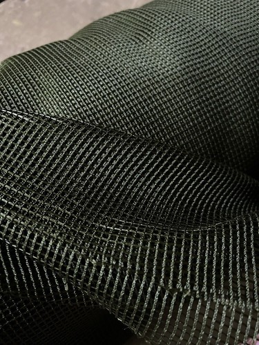 Green fishnet net - green,