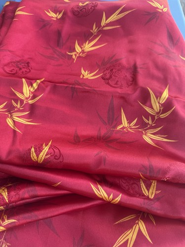 Yards in satin fabric - 4, 14