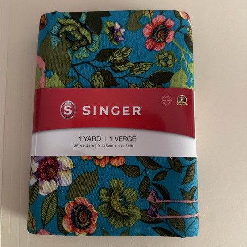 Singer floral fabric 100 - floral, fabric-100%