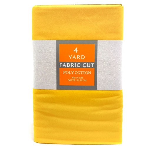 Poly cotton yards cut 44 - yards,