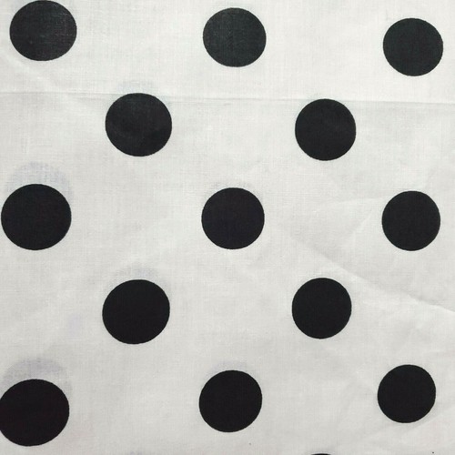 Black polka dot white - dot,